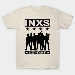 Need You Tonight // INXS // Retro Fanart Style T-Shirt